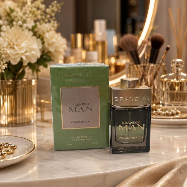 ادکلن برندینی رایحه wood neroli حجم 33 میلی لیتر