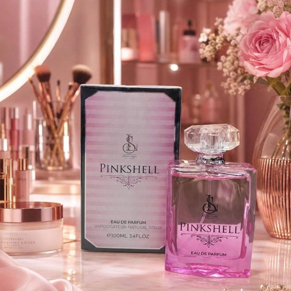 ادکلن اسپرینگ لیلیز رایحه pinkshell حجم 100 میلی لیتر