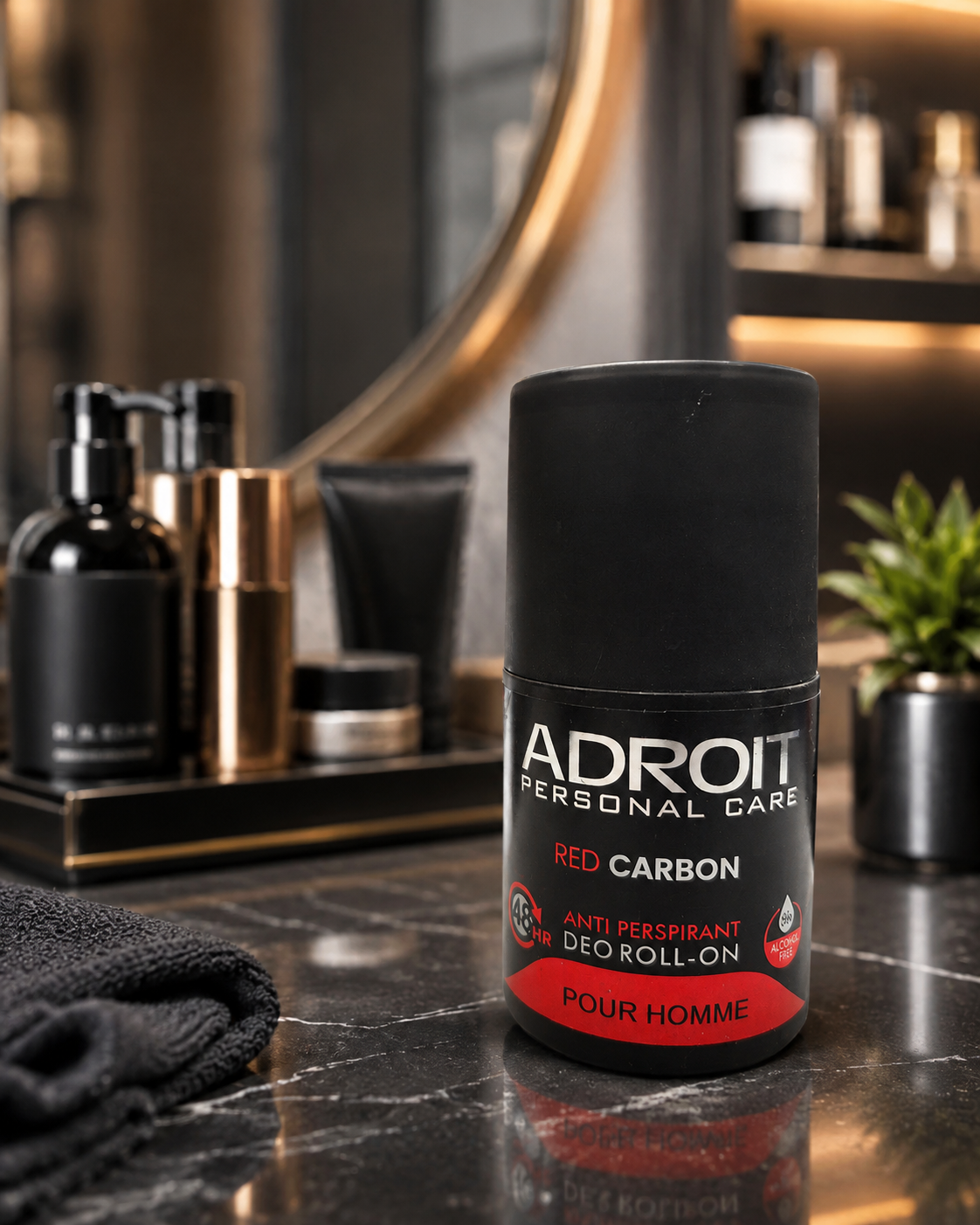 دئودورانت ضد تعریق مردانه آدرویت مدل red carbon حجم 65 میلی لیتر