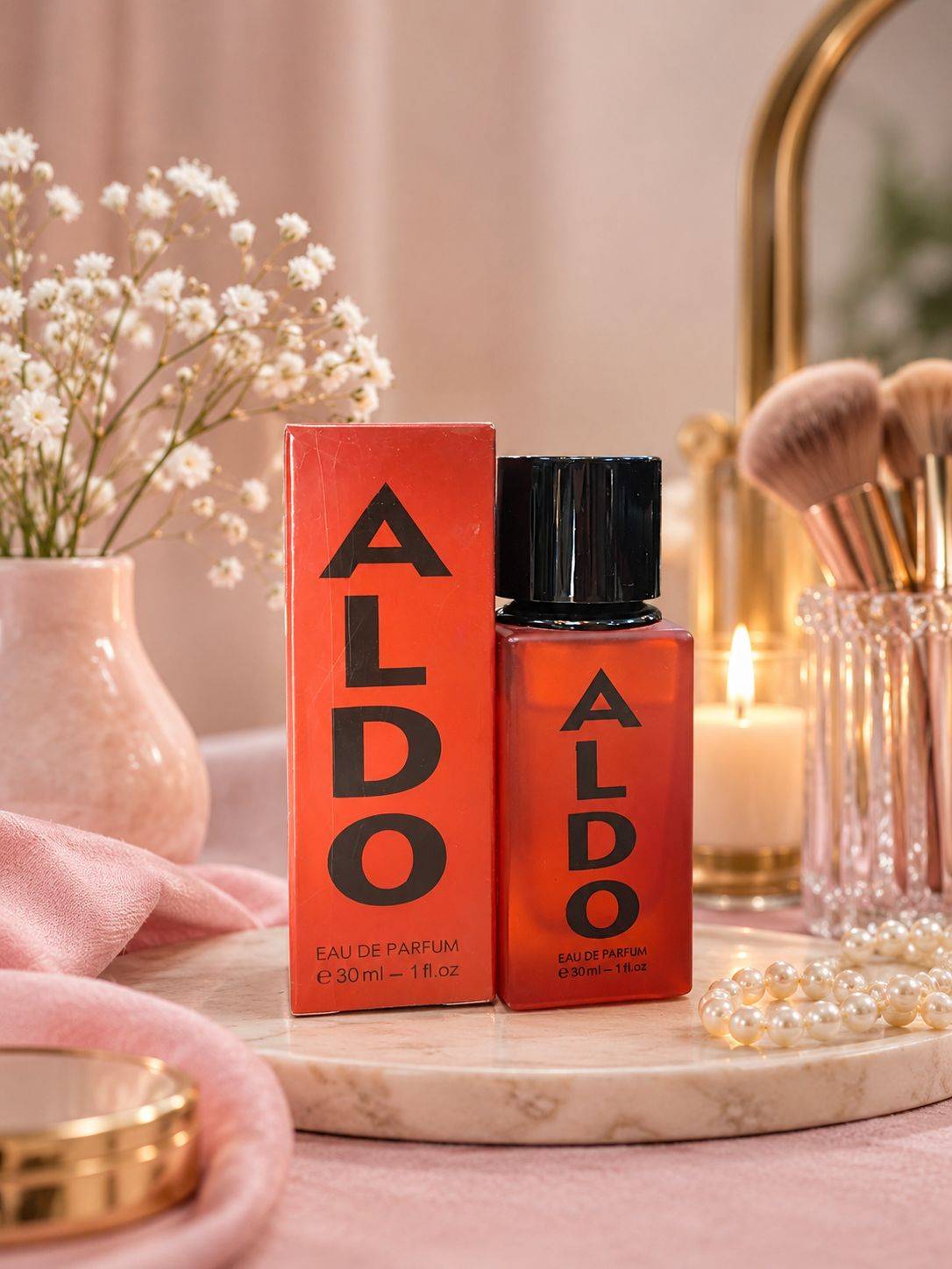 عطر جیبی مردانه استار آلدو Star Aldo مدل Golden Red حجم 33 میلی لیتر