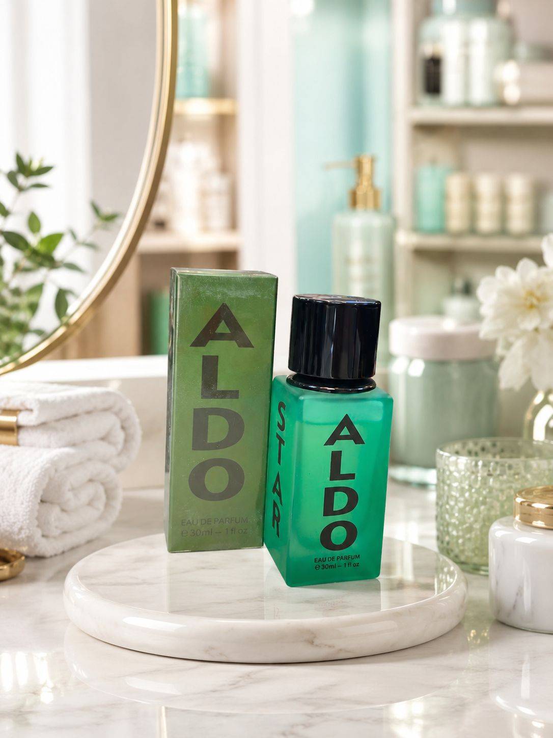 عطر جیبی استار آلدو Star Aldo مدل Court Green حجم 33 میلی لیتر