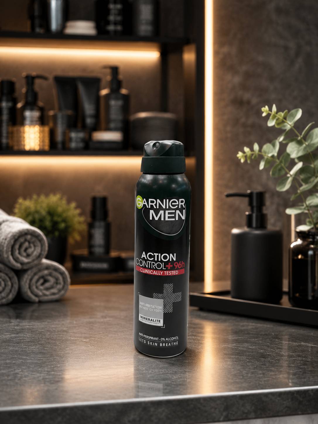اسپری ضد تعریق مردانه 96 ساعته گارنیه مدل Action Control96h