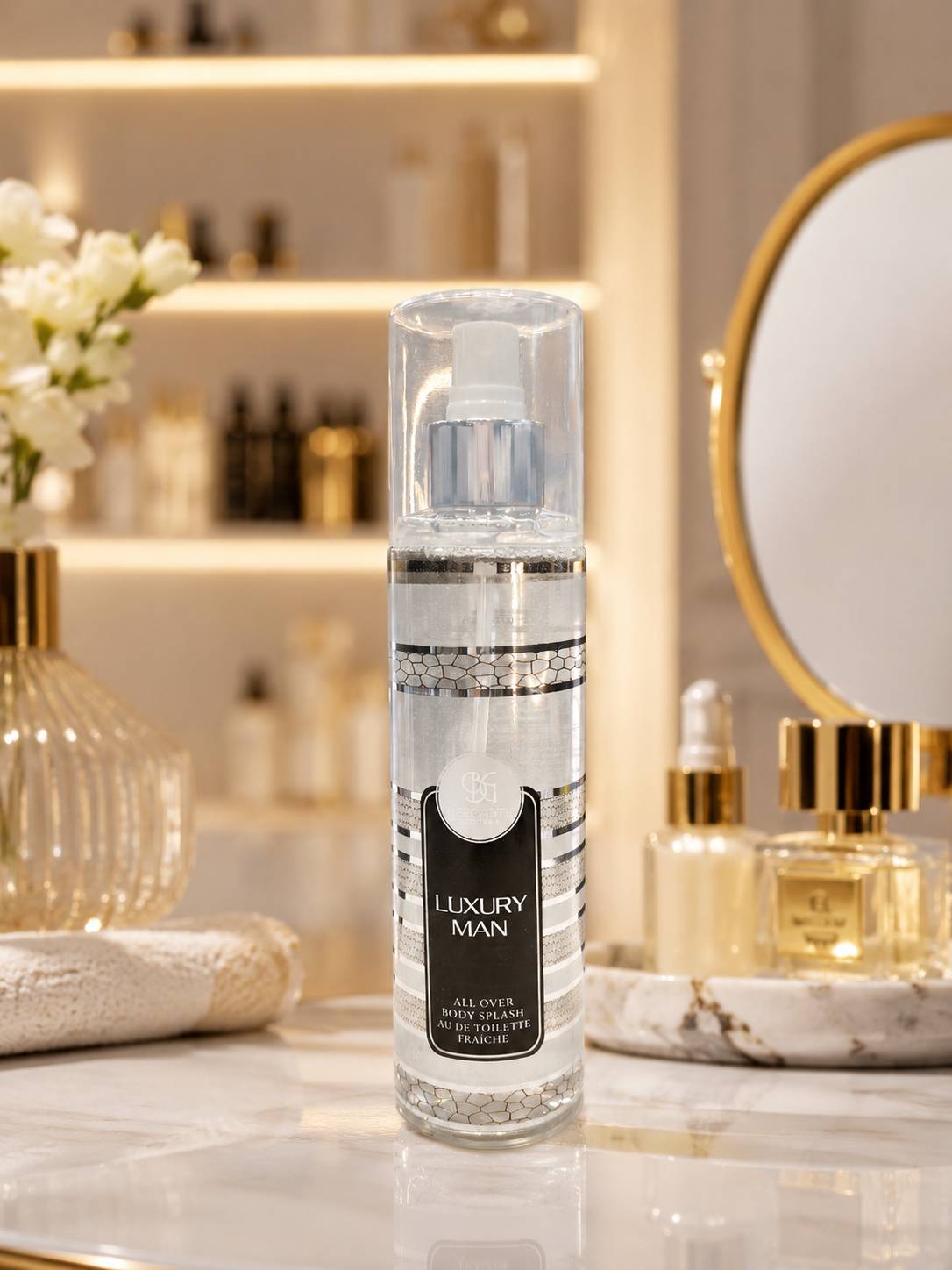 بادی اسپلش مردانه بست گیت رایحه Luxury Man حجم 240 میلی لیتر