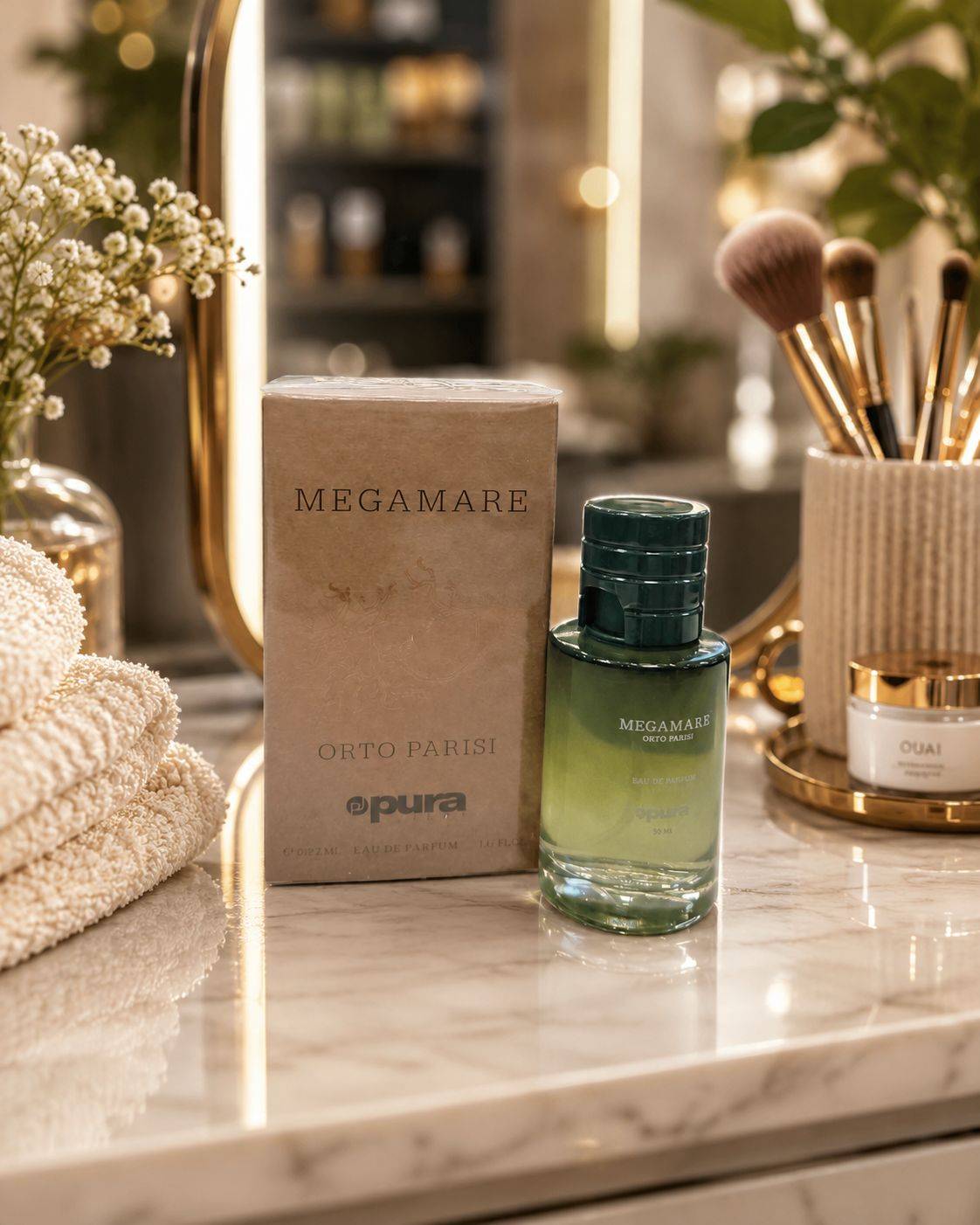 ادکلن pura رایحه megamare حجم 37 میلی لیتر