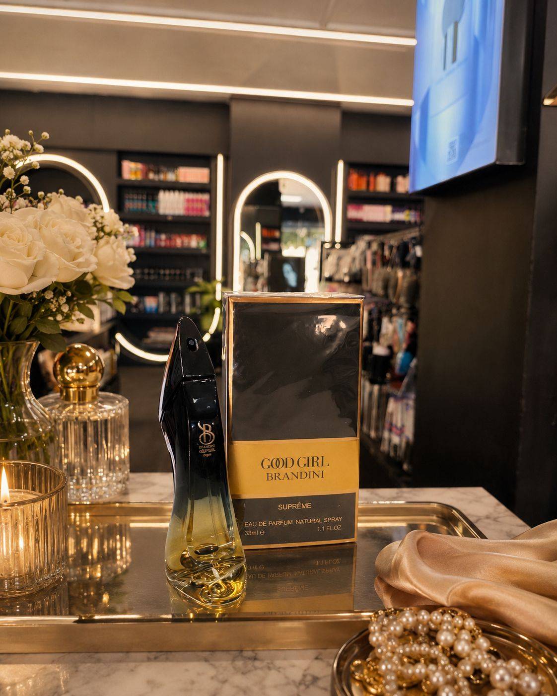 عطر گودگرل زنانه برندینی مدل Supreme حجم 33 میلی لیتر