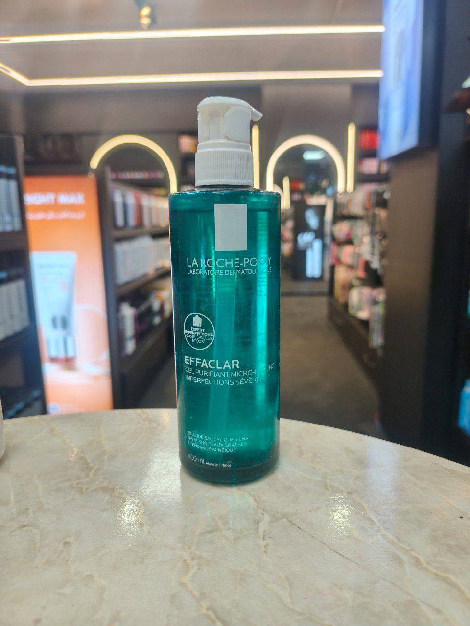 ژل شستشو صورت لاروش پوزای مدل EFFACLAR حجم 400 میلی لیتر